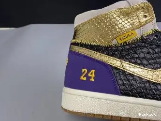  GOLD OG UNION PURPLE 1 “MAMBA” JORDAN HIGH X BLACK AIR 555088-171 0527